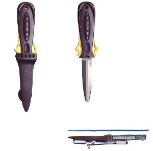 Stohlquist - Squeeze-Lock Kayak Knife (was branded as Wenoka)
