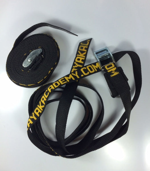 KA Tie Down Strap, heavy duty cam strap with webbing buckle pad and flattened end
