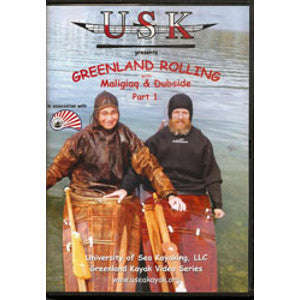 USK Greenland Rolling with Maligiaq & Dubside DVD, Part (1 or 2)