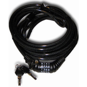 Lasso KONG Kayak Security Cable - Keyed & Combination