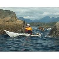 rock garden kayaking in Alaska on Kayak Academy's Exposed Coast Kayak Expedition Training