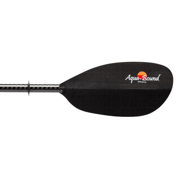 Aqua-Bound Whiskey Carbon Bent Shaft 2-Pc Posi-Lok - Sea Kayak Paddle