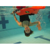 Pool Practice For Kayakers, hang out in upside down in a warm pool