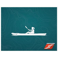 Sit-on-Top Kayak Sport Stickers