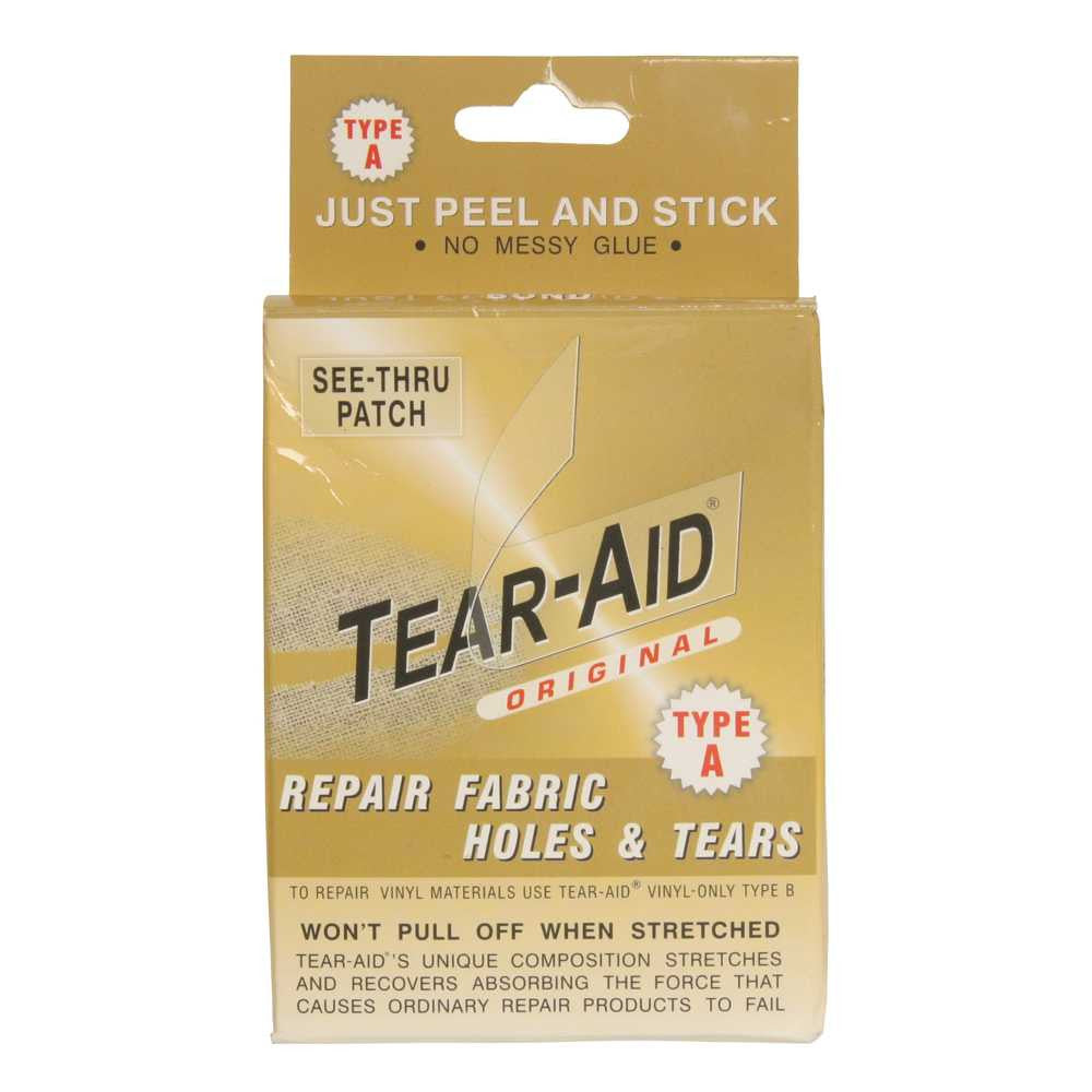 Kit de réparation Tear-Aid Type A - Tissus - TEAR-AID